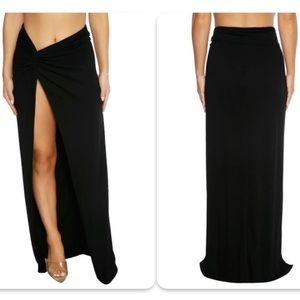 Naked Wardrobe so twisted maxi skirt